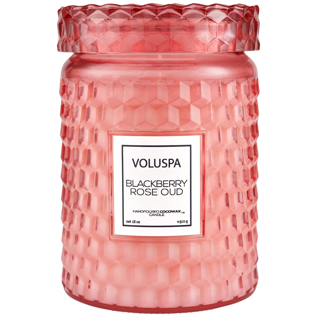 

Ароматическая свеча VOLUSPA Roses&Macarons Blackberry Rose Oud 510g