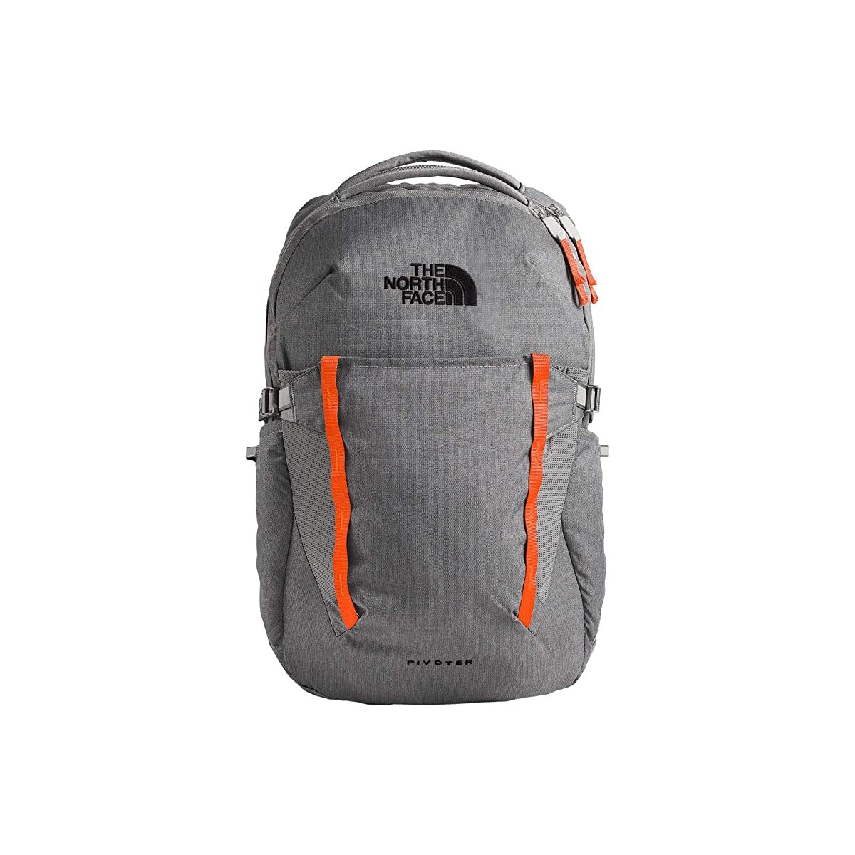 

Рюкзак The North Face Pivoter Zinc Grey Dark Heather/Persian Orange, Универсальный