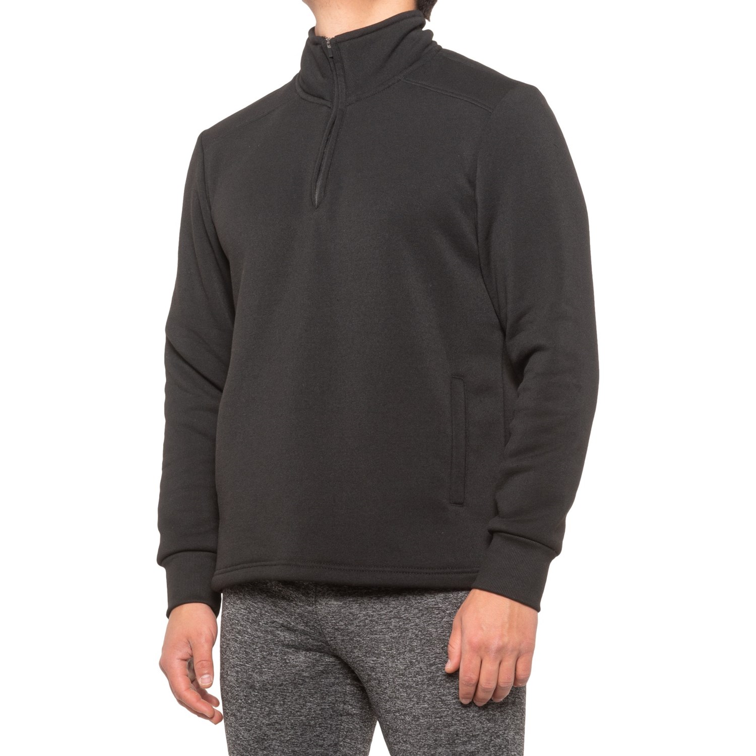 

Толстовка Leg3nd Chunky Fleece Shirt - Zip Neck, Black, S (44)