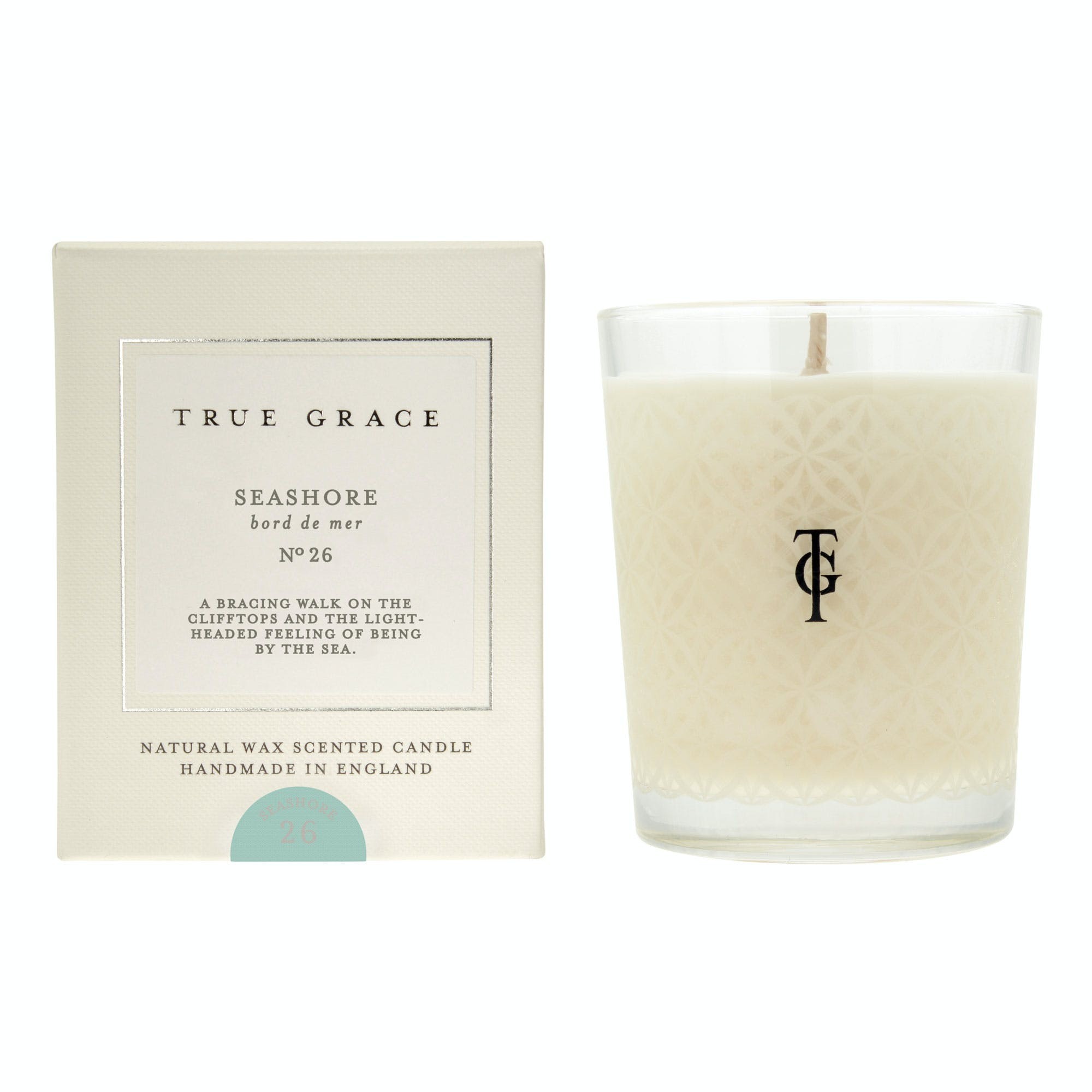 

Классическая ароматическая свеча TRUE GRACE Seashore No26 190g