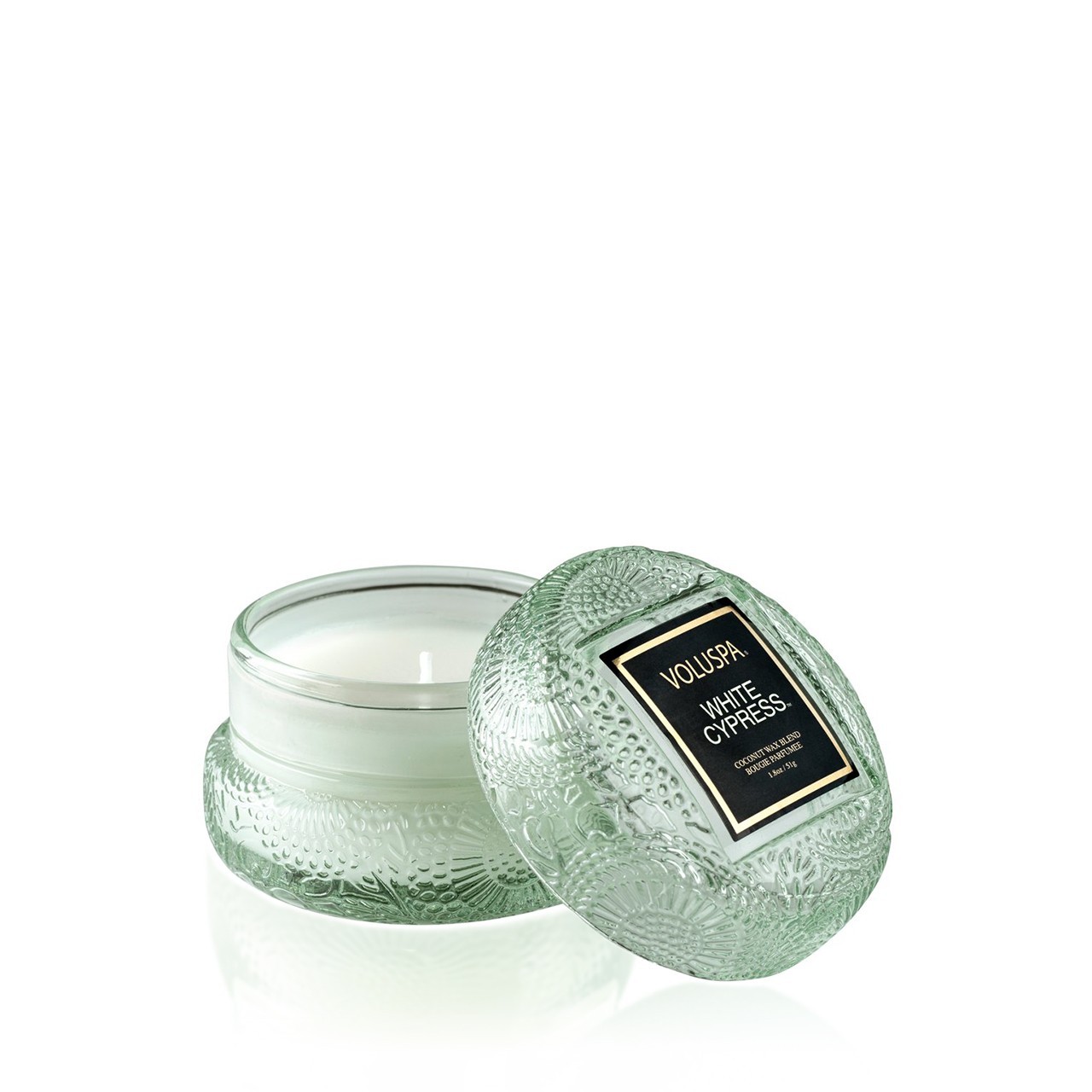 

Ароматическая свеча макарон VOLUSPA Japonica French Cade Lavender 51g