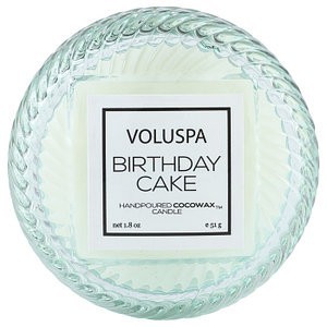 

Ароматическая свеча макарон VOLUSPA Roses&Macarons Birthday Cake 51g