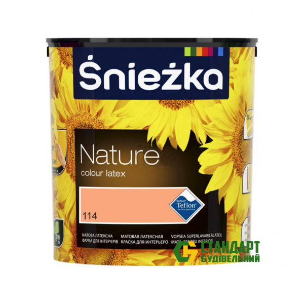 

Sniezka Nature 114Т персиковый сад 2,5 л