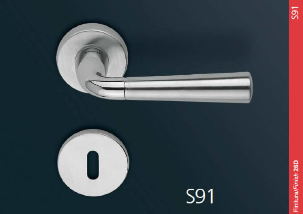 

Ручка Mandelli S91 мат.хром R прор (7135)