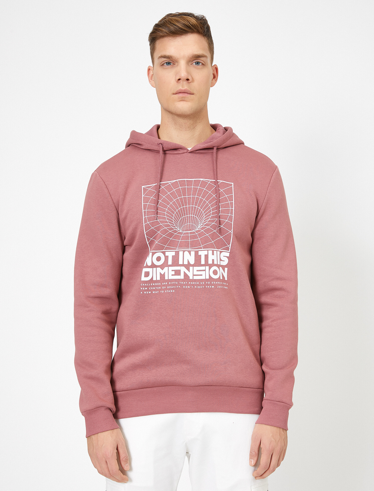 

Худи Koton 0YAM71216DK-250 S Rose
