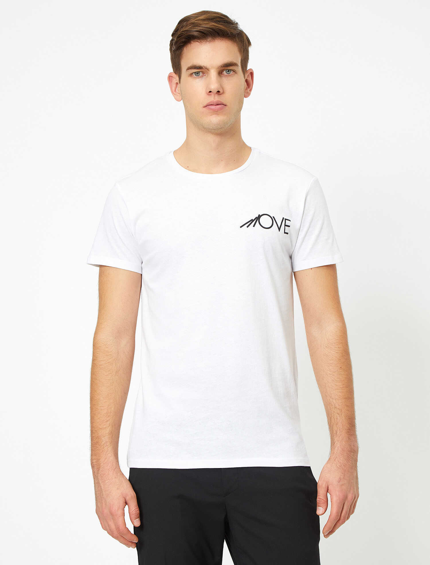 

Футболка Koton 0YAM11790LK-000 XL White