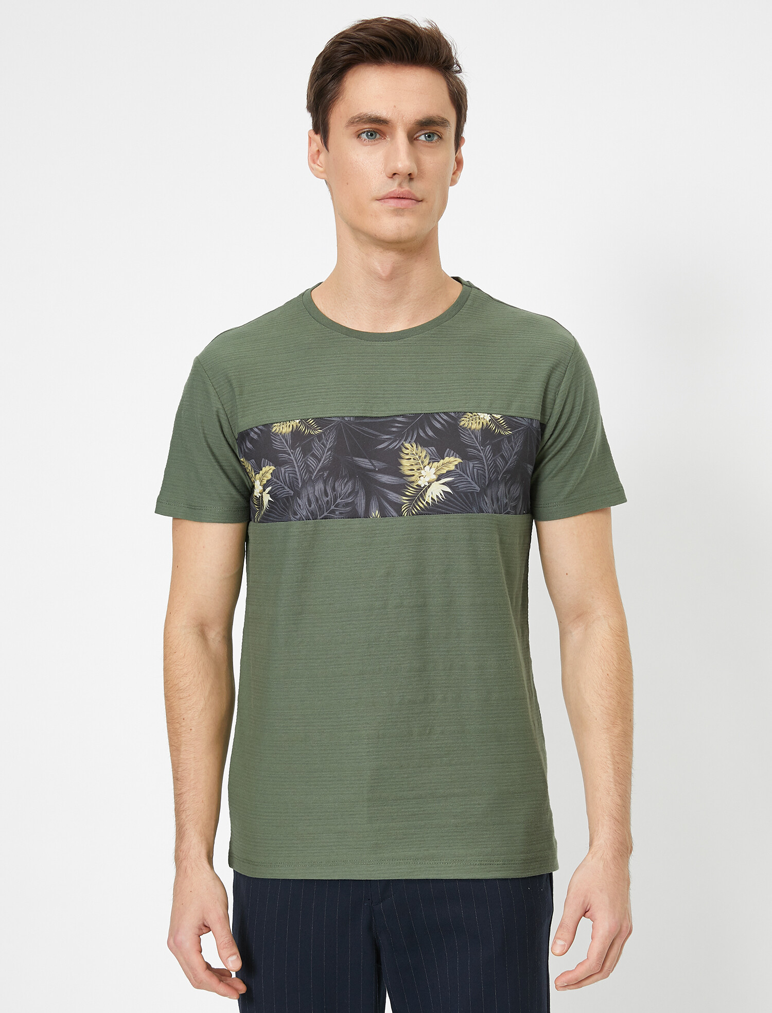 

Футболка Koton 0YAM14785OK-750 XL Green