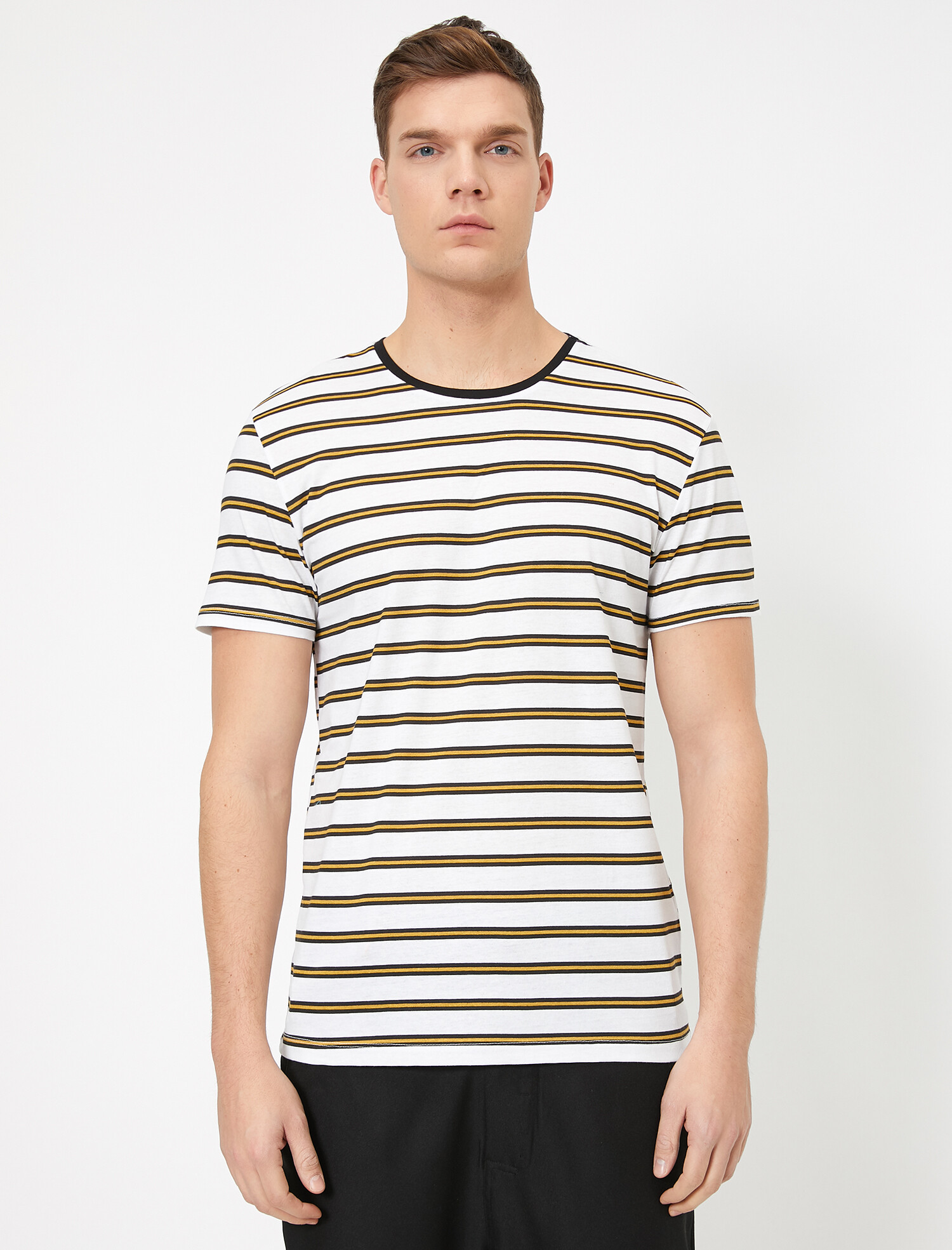 

Футболка Koton 0YAM14912OK-01L S White Stripe