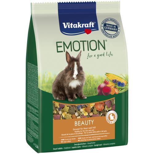 

Корм Витакрафт Emotion Beauty для кроликов, 1,5 кг