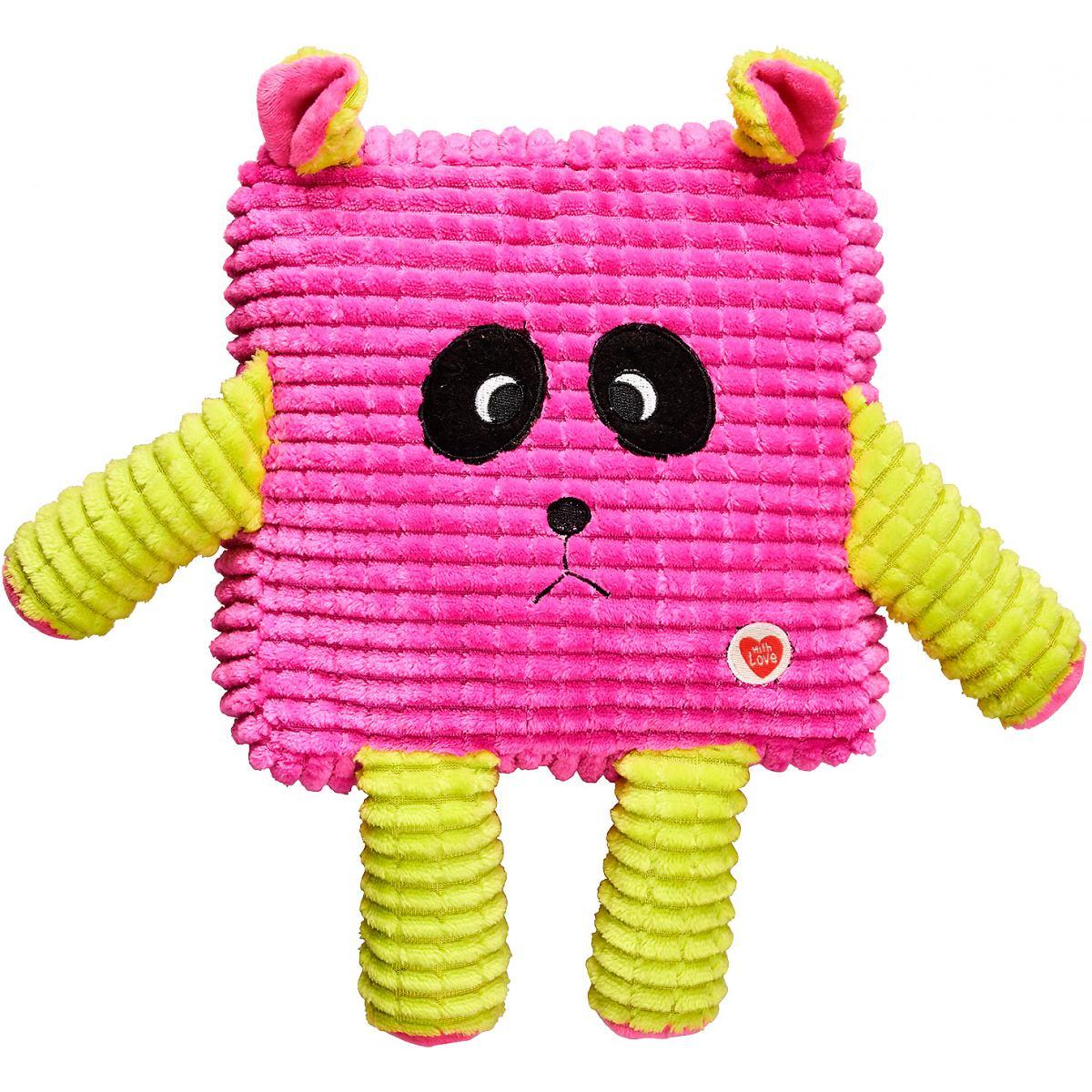

Игрушка GimDog Мордочки MINI CUDDLY CUBES для собак, 20,8 см, розовый
