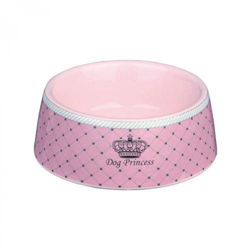 

Миска Trixie для собак Cat Princess керамическая розовая 12 см 0.18 л
