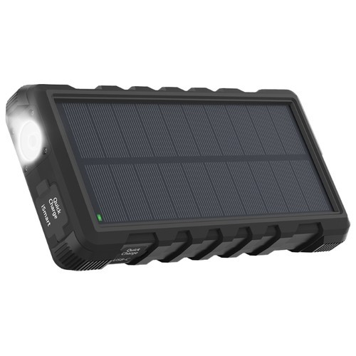 

УМБ RAVPower 25000mAh Solar Power Bank, Black (RP-PB083)