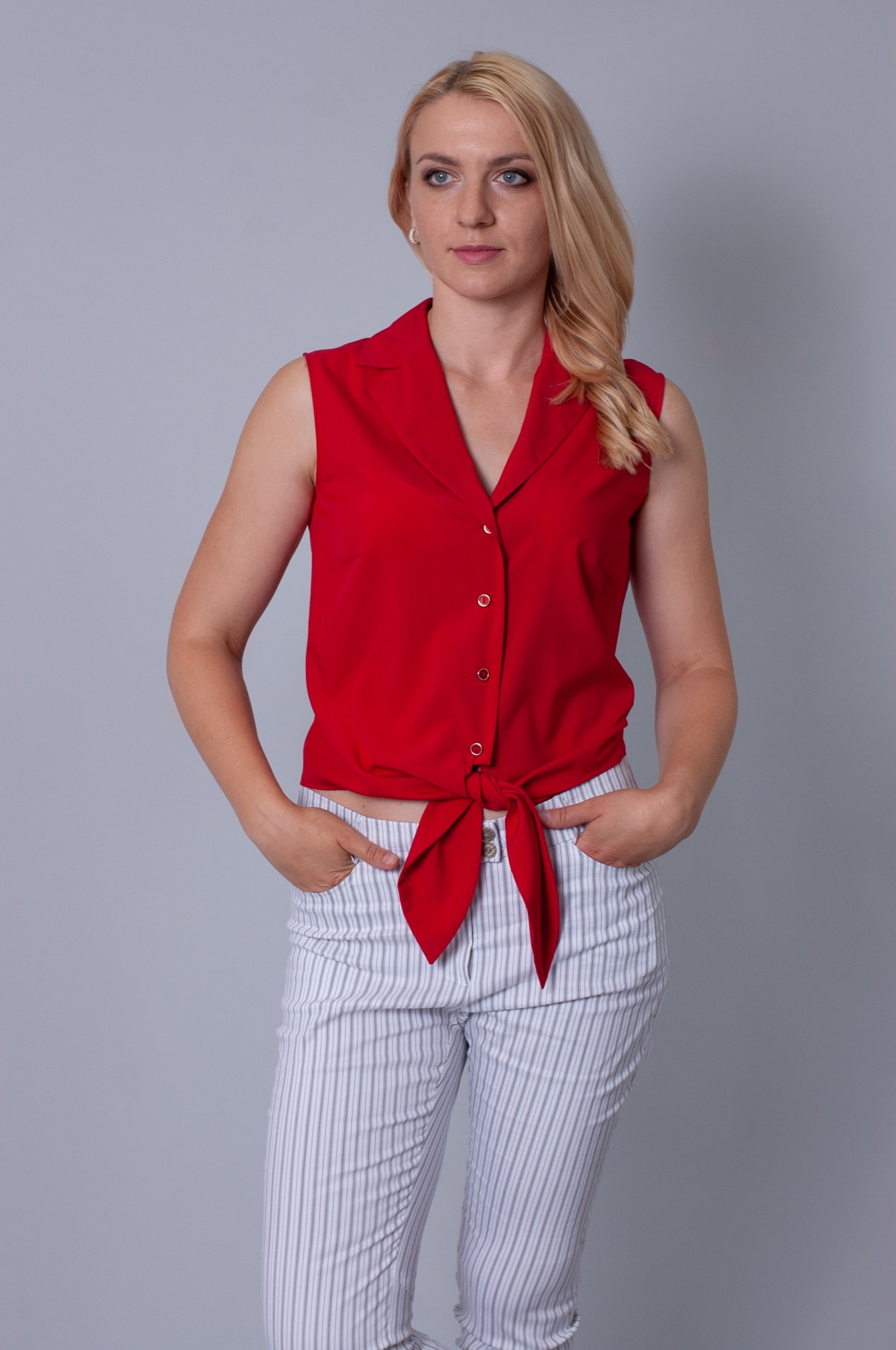 

Жіноча блуза Stefanie L В231 червона 36р