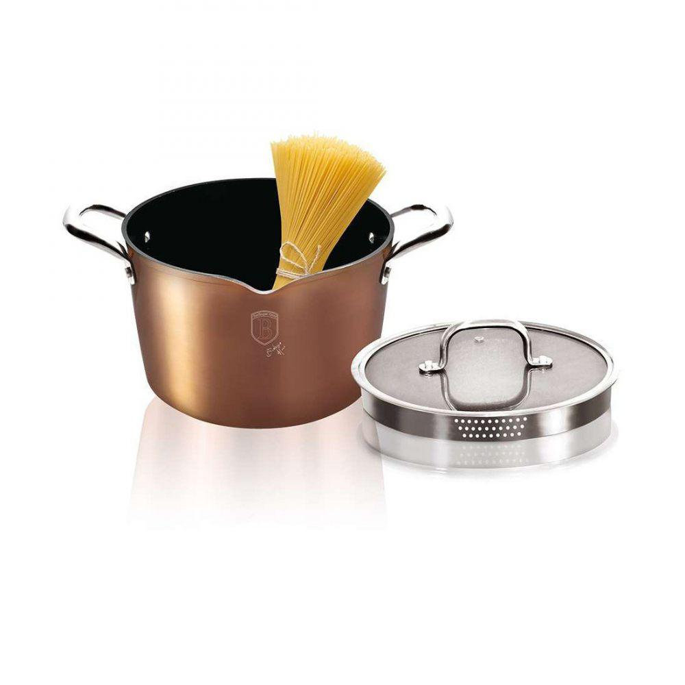 

Кастрюля 6.0 л 24*15.7 см Berlinger Haus Bronze Titan (BH-1692)