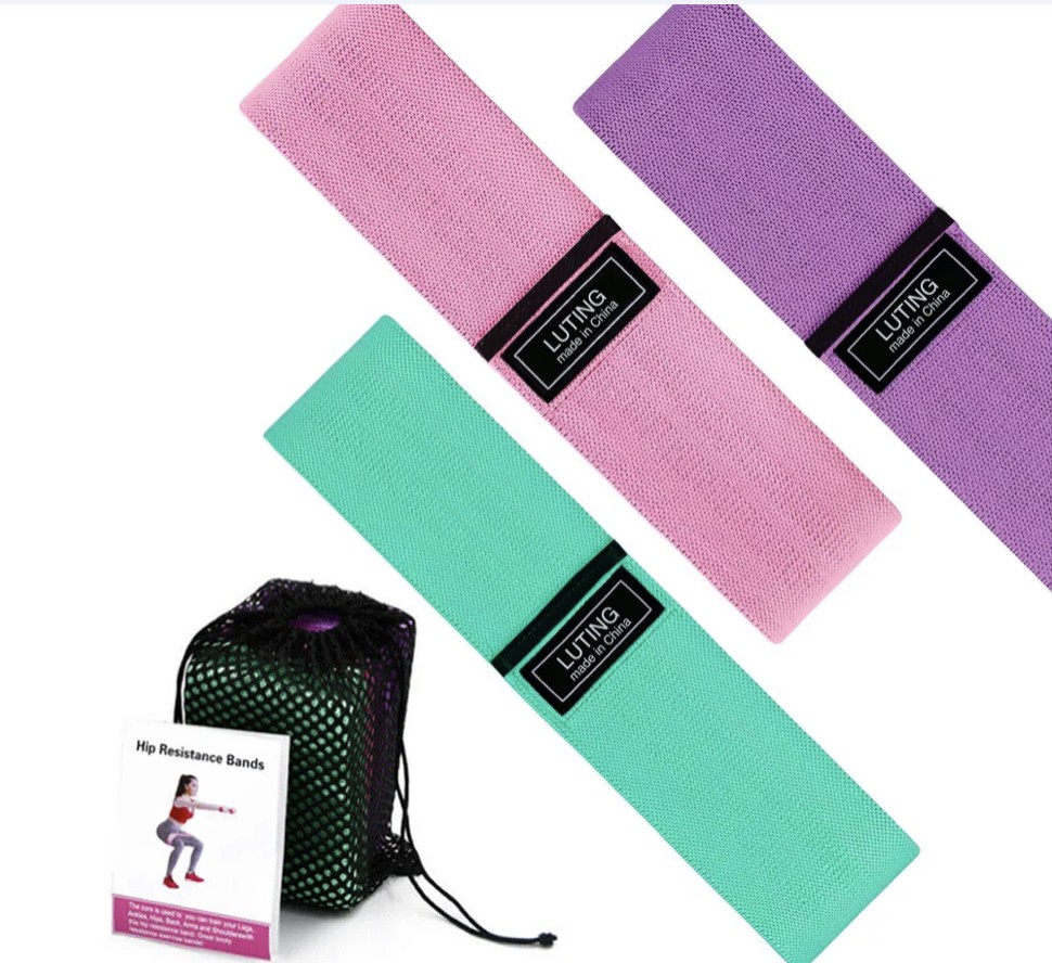 

Тканевые Фитнес Резинки (3 штуки)