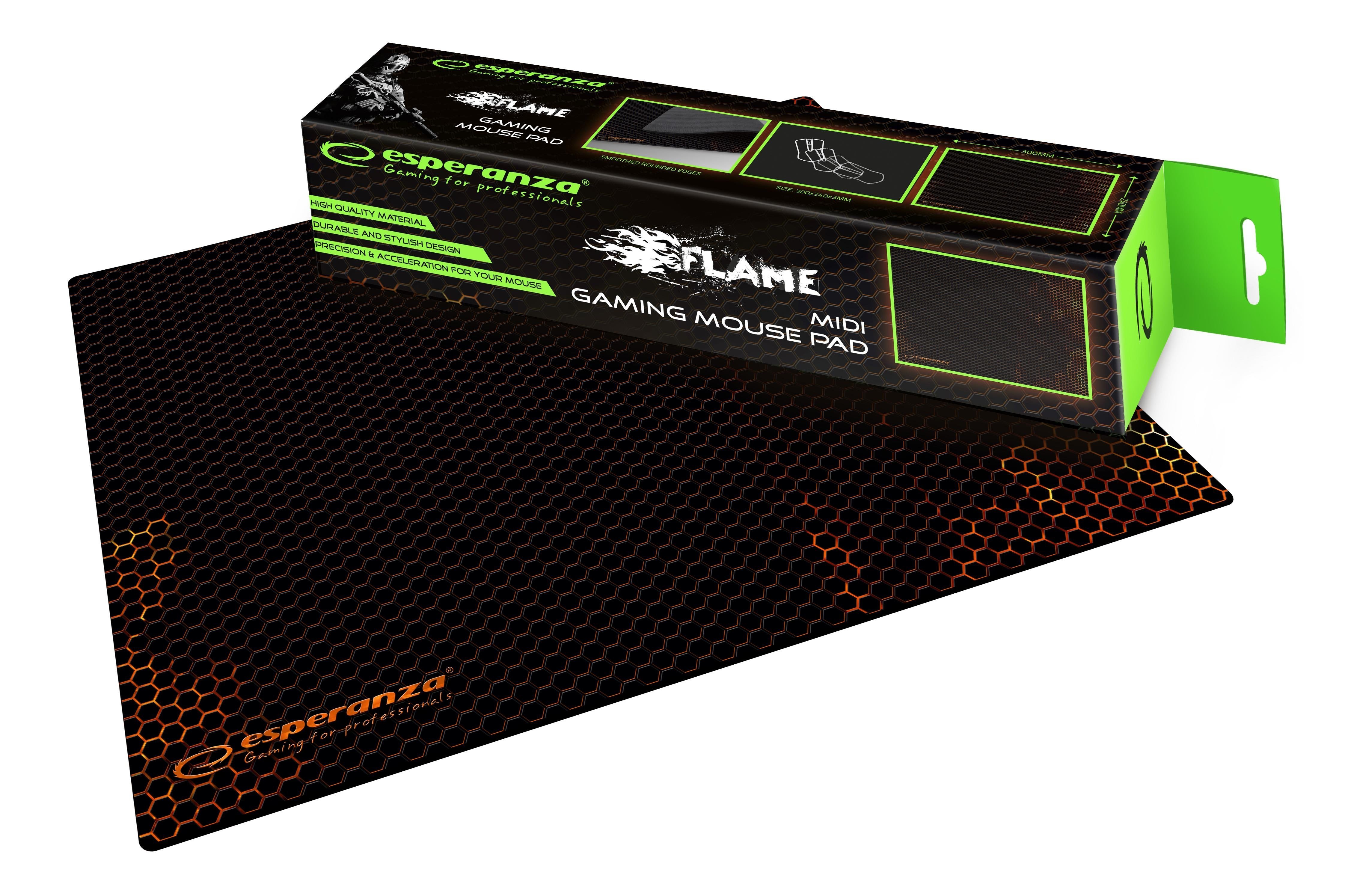 

Поверхность игровая Esperanza for gaming Flame maxi (400 x 300 x3)