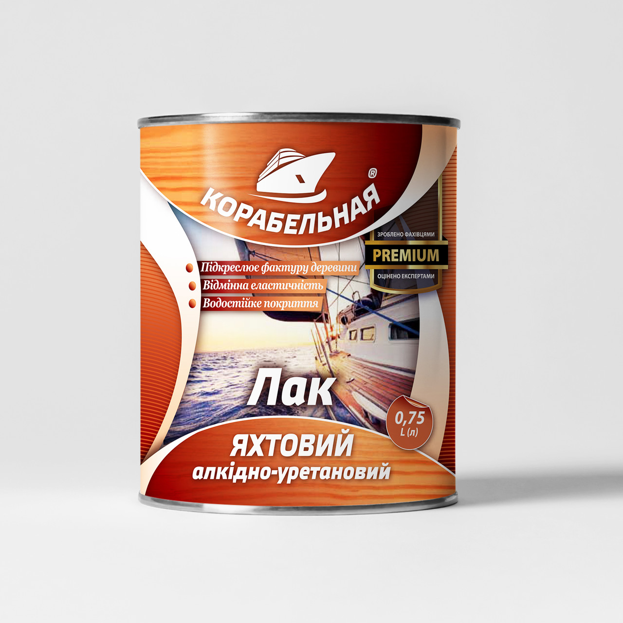 

Лак яхтний алкідно-уретановий "КОРАБЕЛЬНАЯ" (2,5л) безцветный