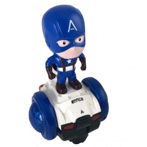 

Интерактивная игрушка машинка Super CAPTAIN Сar Капитан Америка со световыми эффектами и музыкой