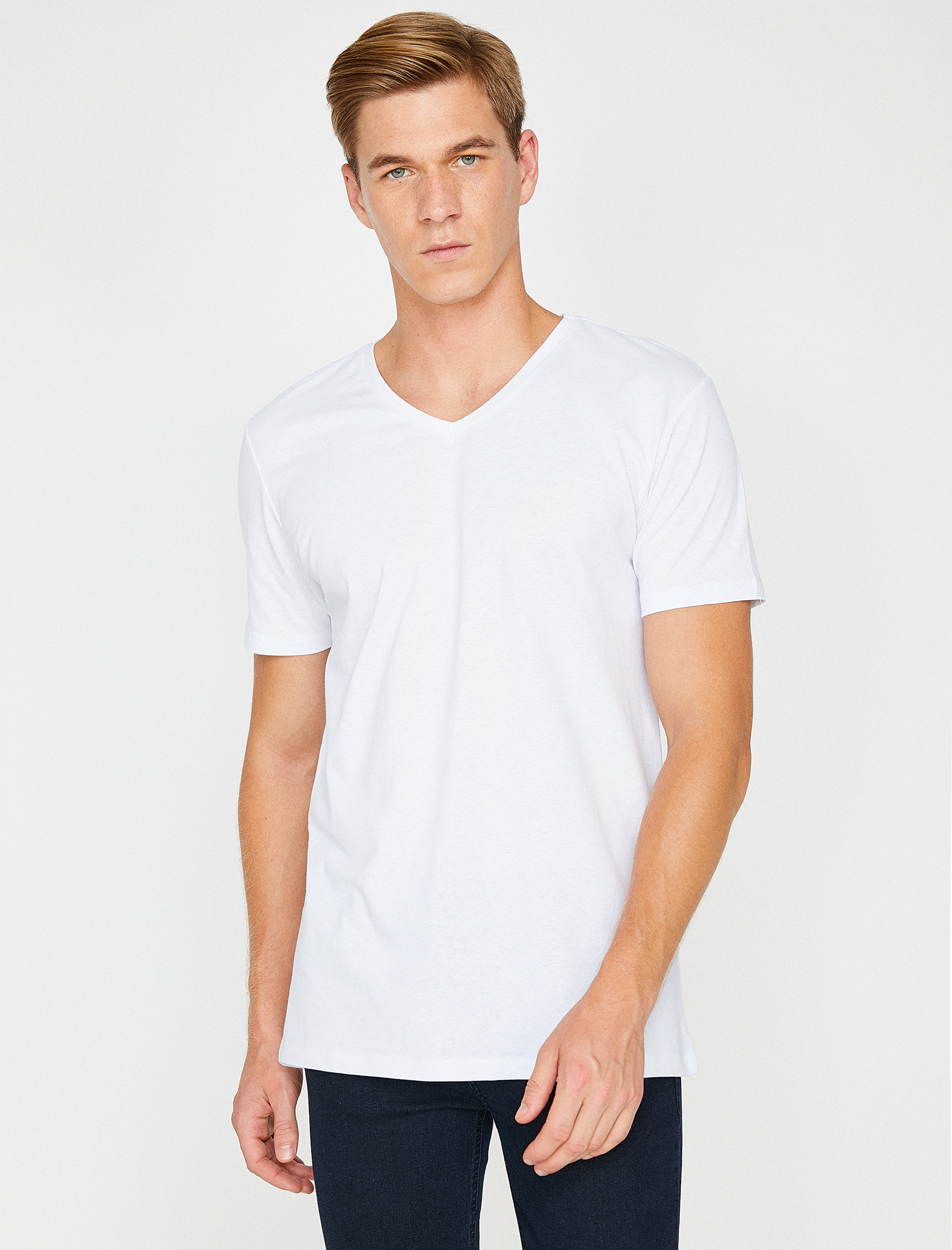 

Футболка Koton 9KAM12138LK-000 S White