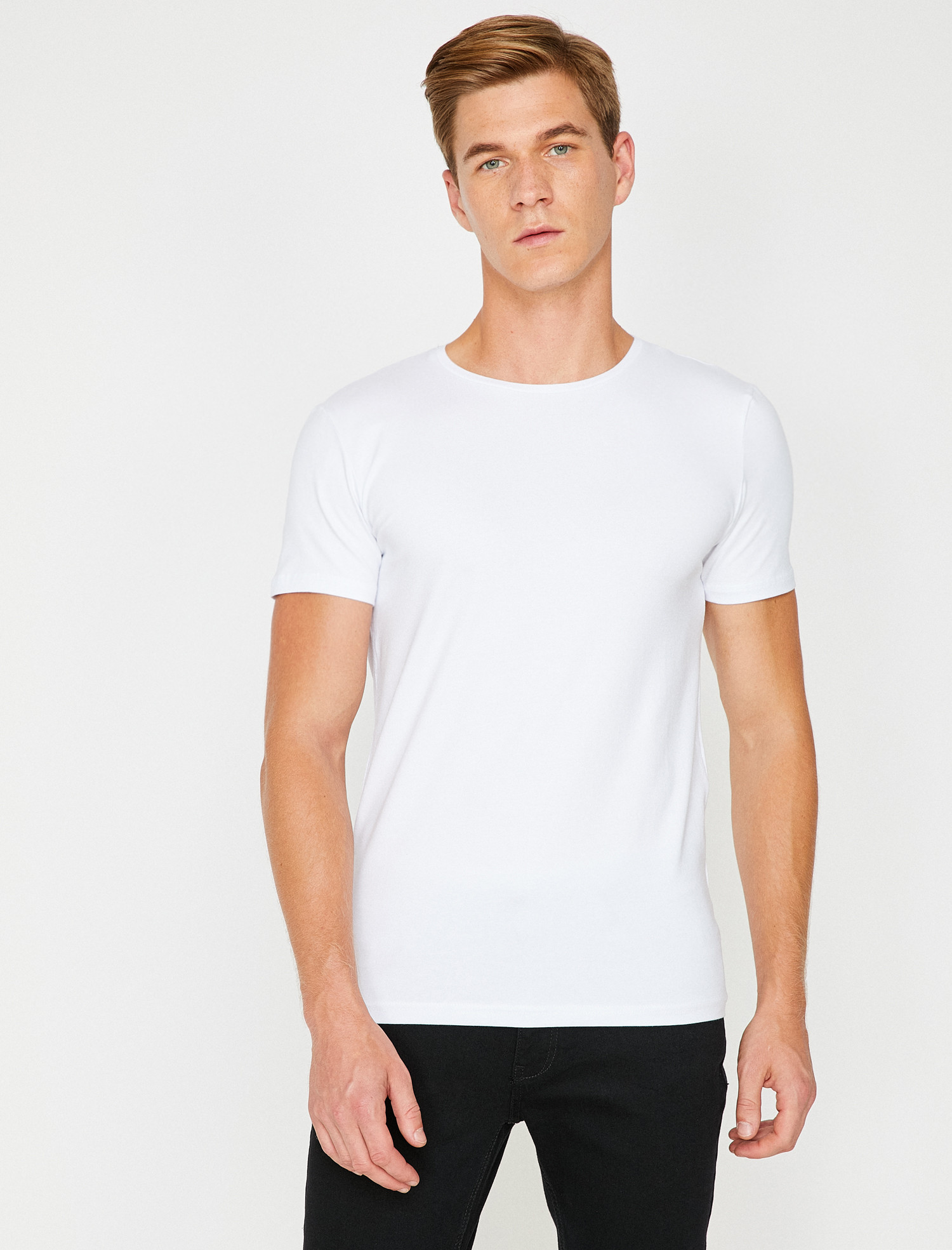 

Футболка Koton 9KAM12141LK-000 XS White