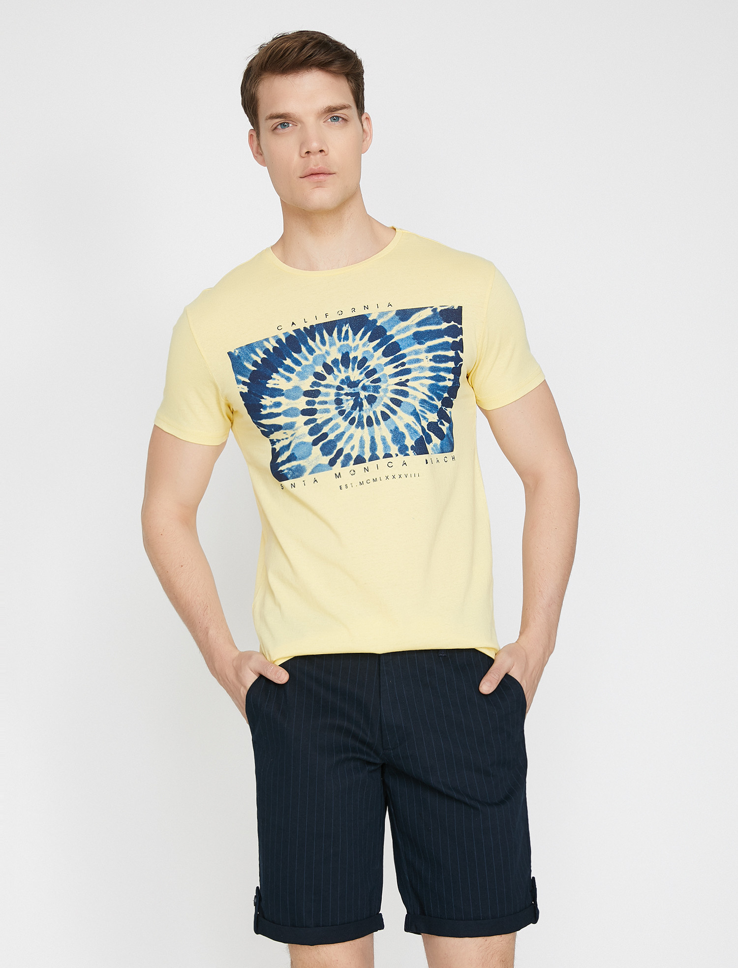 

Футболка Koton 9YAM11644MK-151 S Yellow