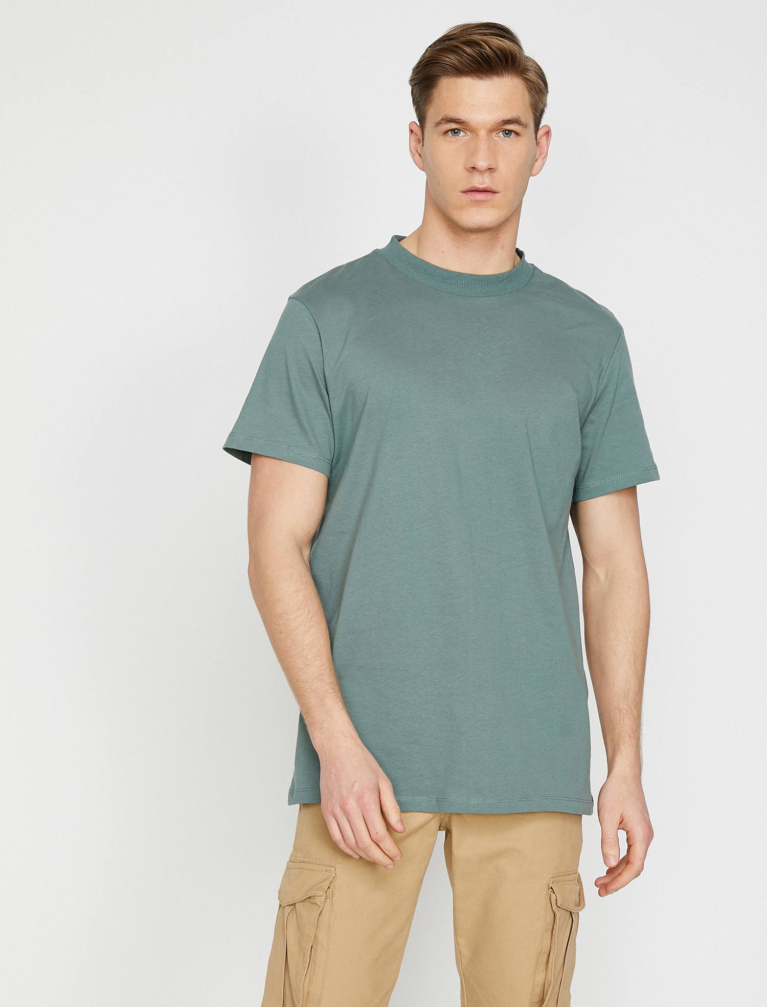 

Футболка Koton 9YAM12095LK-751 XXL Green