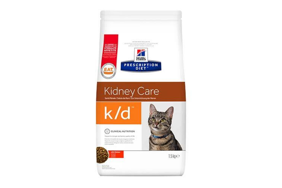 

Сухой корм Hill's Prescription Diet Feline Kidney Care K/D Cat Chicken 400 г