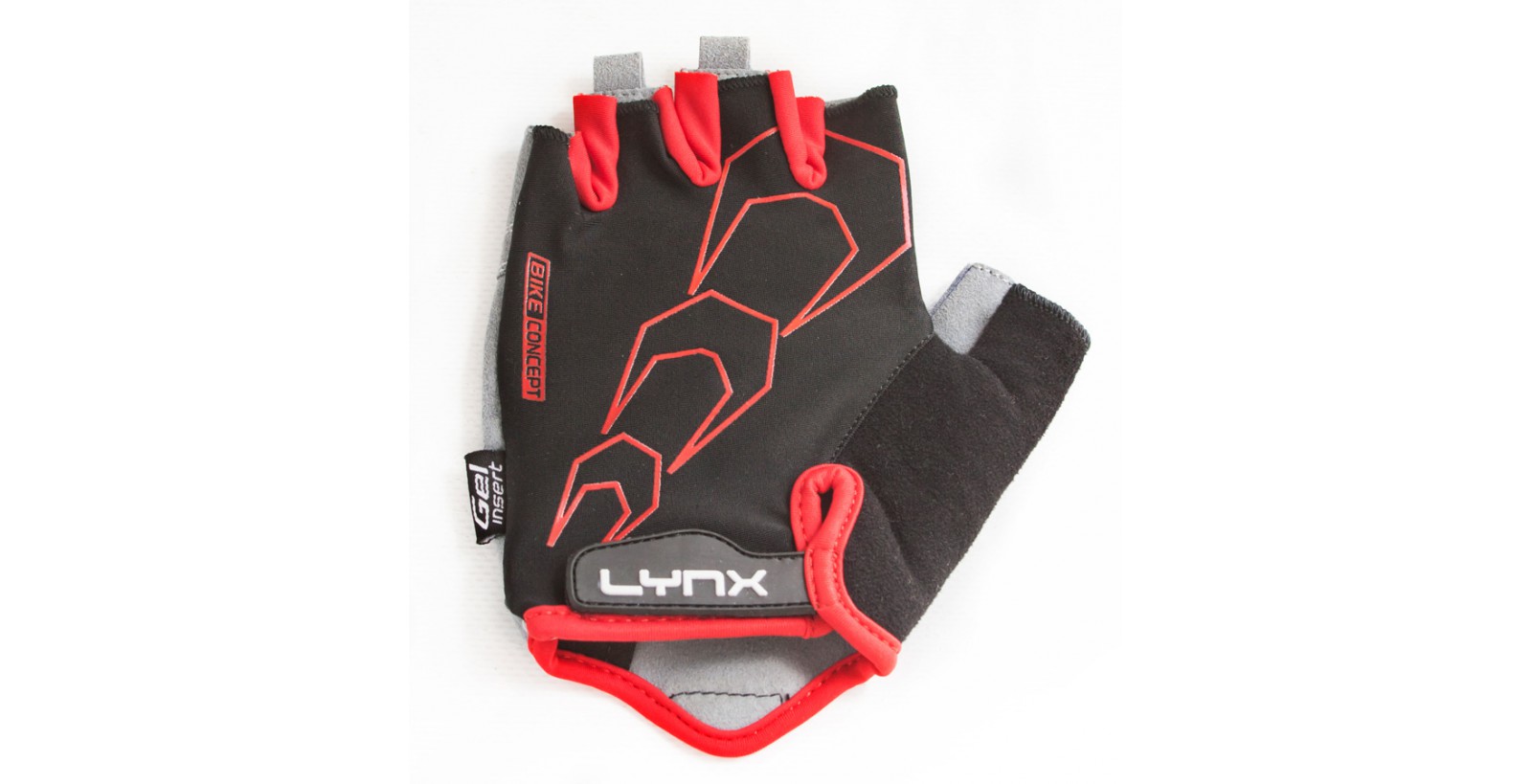 

Велоперчатки Lynx Race, Black/Red