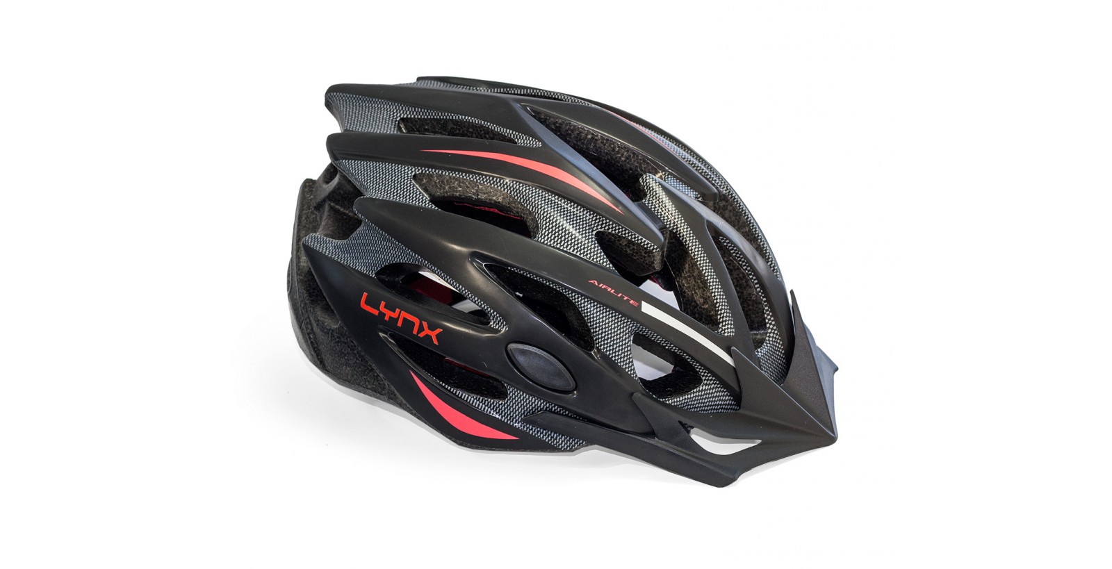

Шлем велосипедный Lynx Les Gets Matt black red