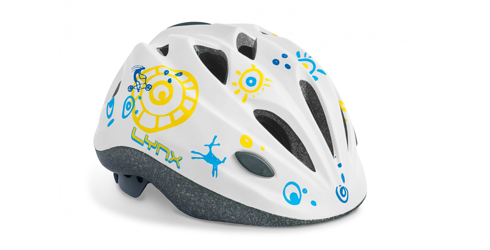 

Шлем велосипедный Lynx Kids white
