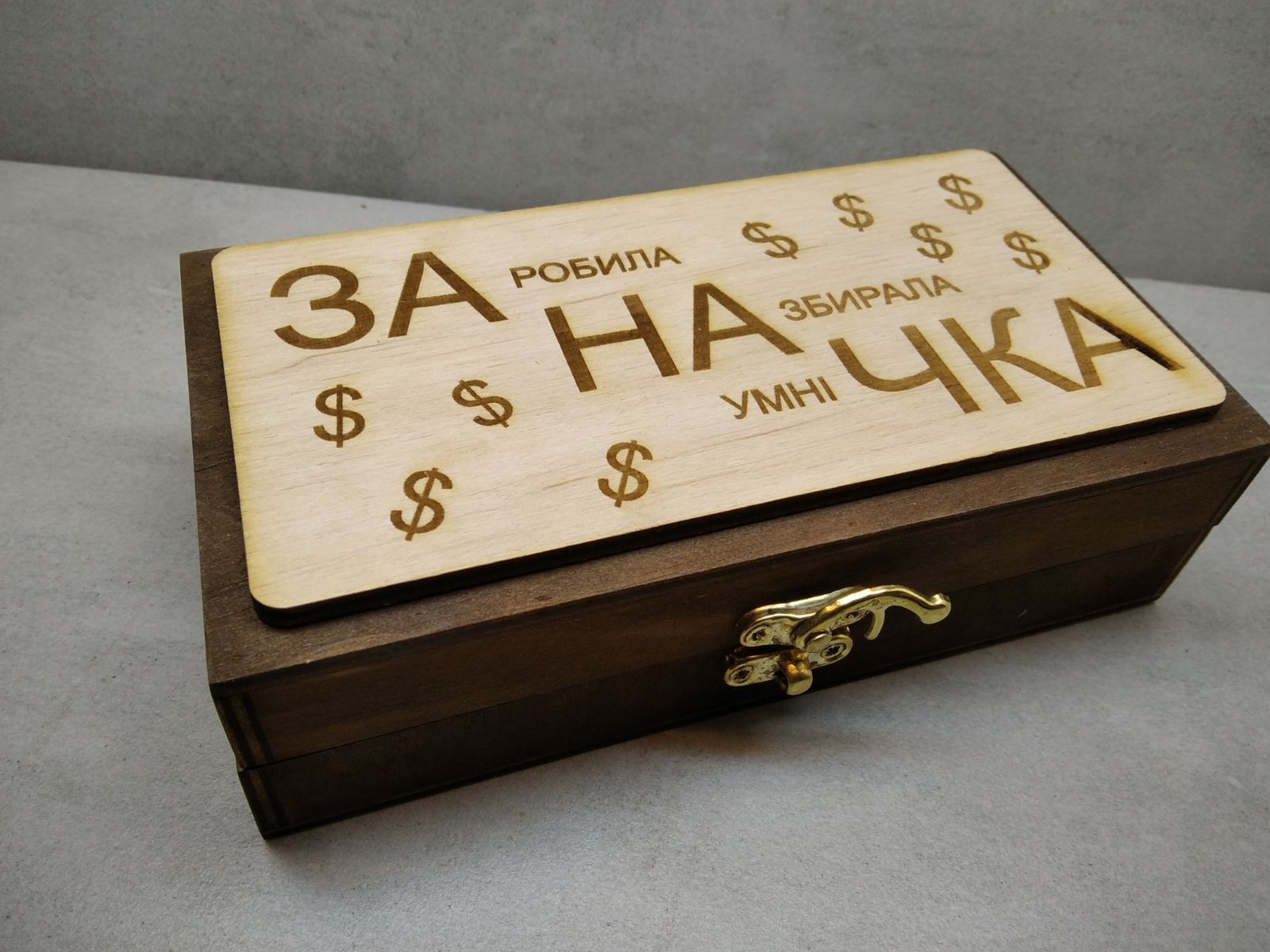 

Купюрница с надписью "ЗАНАЧКА", для женщины.