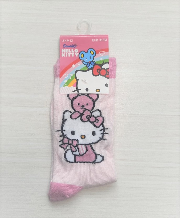 

Носки детские Hello Kitty р 31-34 Розовые