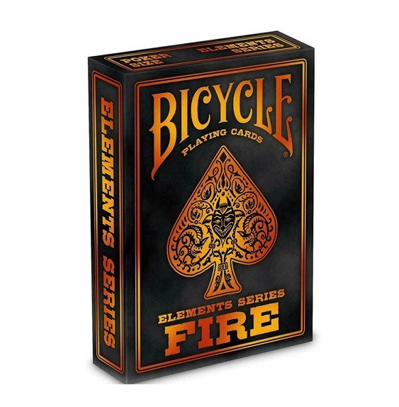 

Коллекционные карты Bicycle playing cards elements series fire