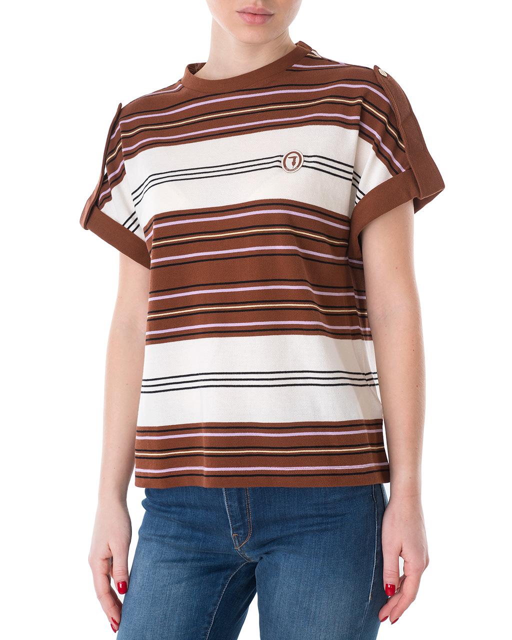 

Футболка жіноча TRUSSARDI JEANS (56T00352-1T005075-B175/21-3) Мікс, Футболка жіноча TRUSSARDI JEANS (56T00352-1T005075-B175/21-3) Мікс L