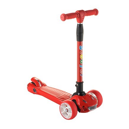 

Cамокат дитячий Maxi Scooter Disney Тачки SL17 складане кермо Колір Червоний