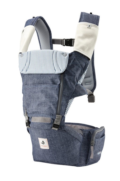 

Хіпсіт Переноска Рюкзак Кенгуру Pognae (Понье) N5 all new 2 в 1, колір Denim Blue Джинсовий Синій