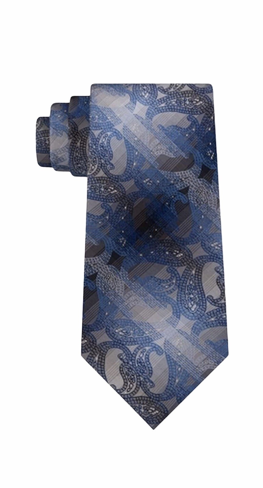 

Галстук с принтом пейсли и шелком от Van Heusen Howie S20273 синий,серый