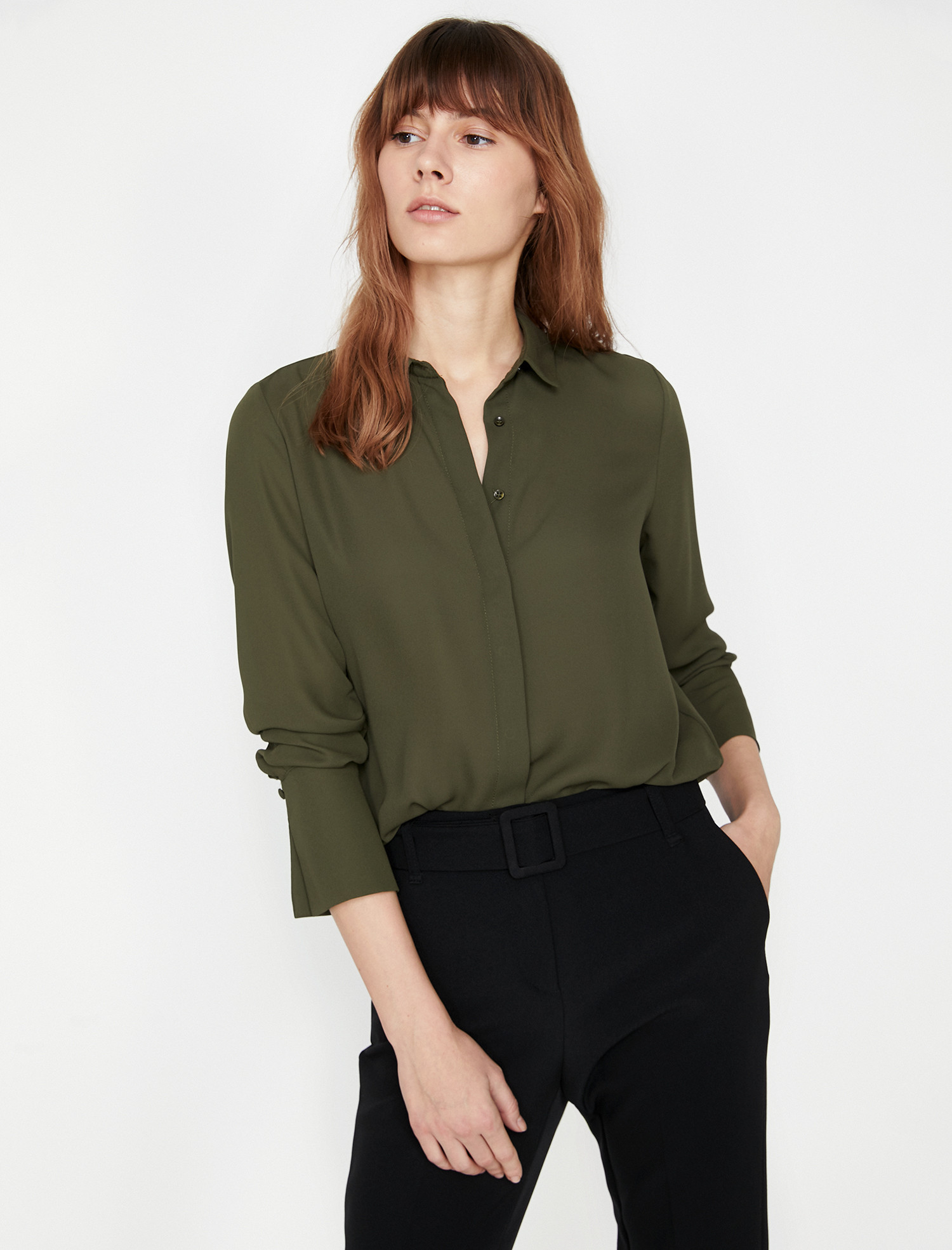 

Рубашка Koton 9KAK68858PW-890  Khaki, Рубашка Koton 9KAK68858PW-890 34 Khaki