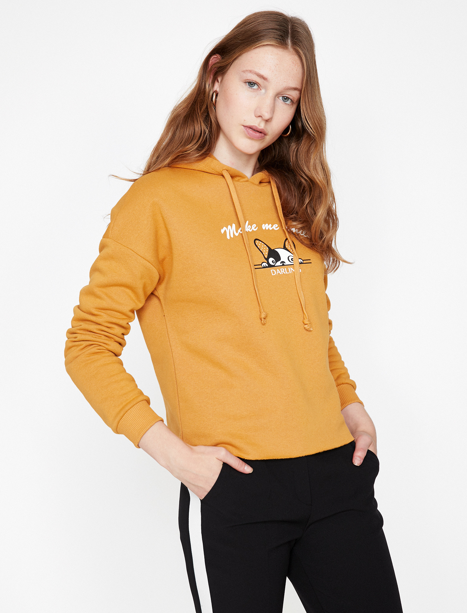 

Худи Koton 9KAL11201JK-179 M Mustard
