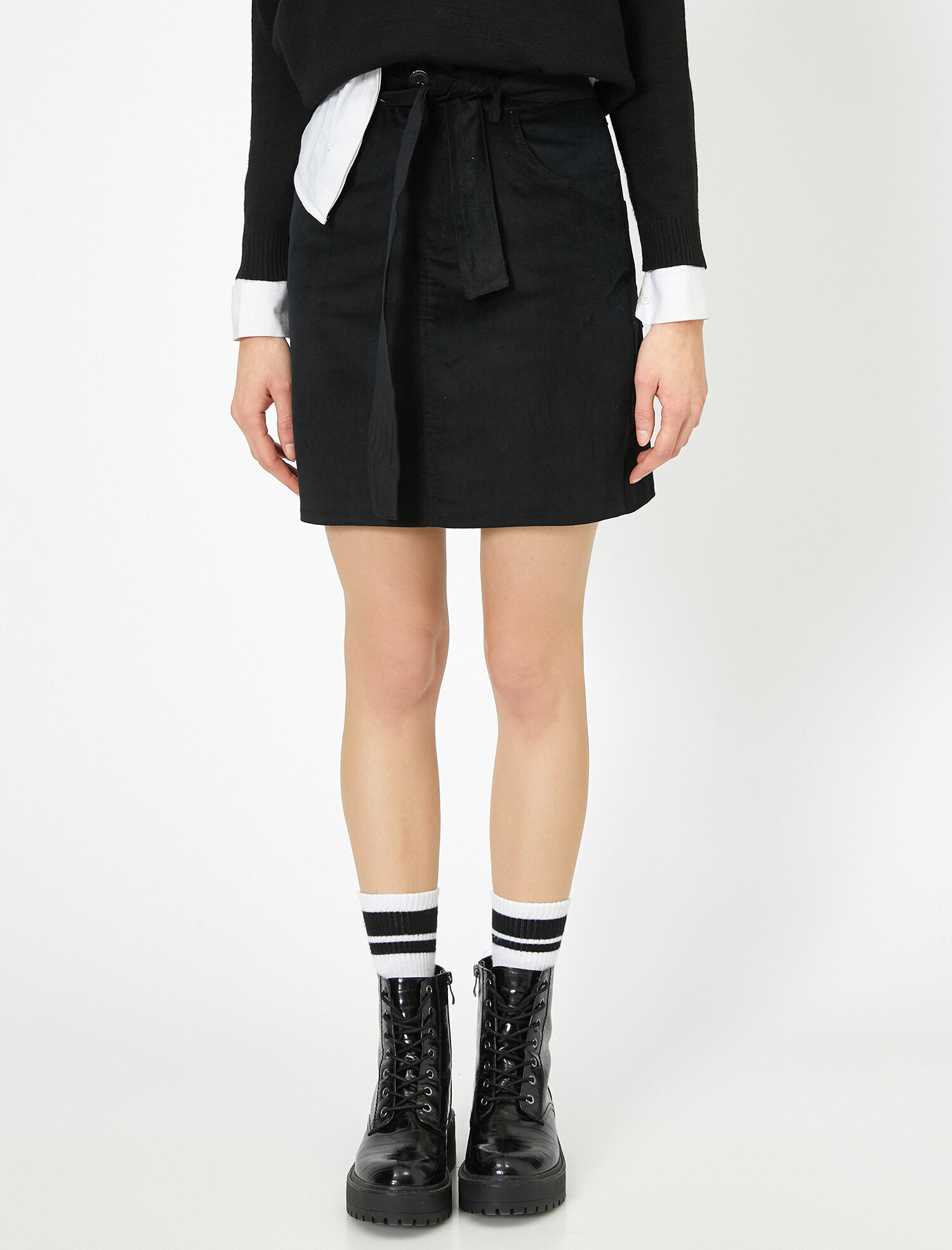 

Юбка Koton 0KAL71917MW-999  Black, Юбка Koton 0KAL71917MW-999 38 Black