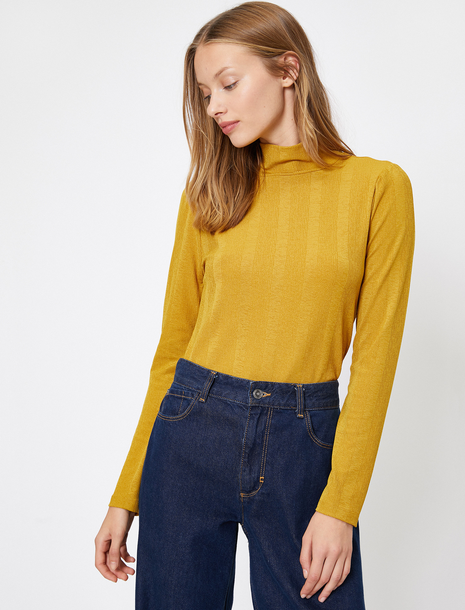 

Гольф Koton 0KAK13167EK-159 L Mustard