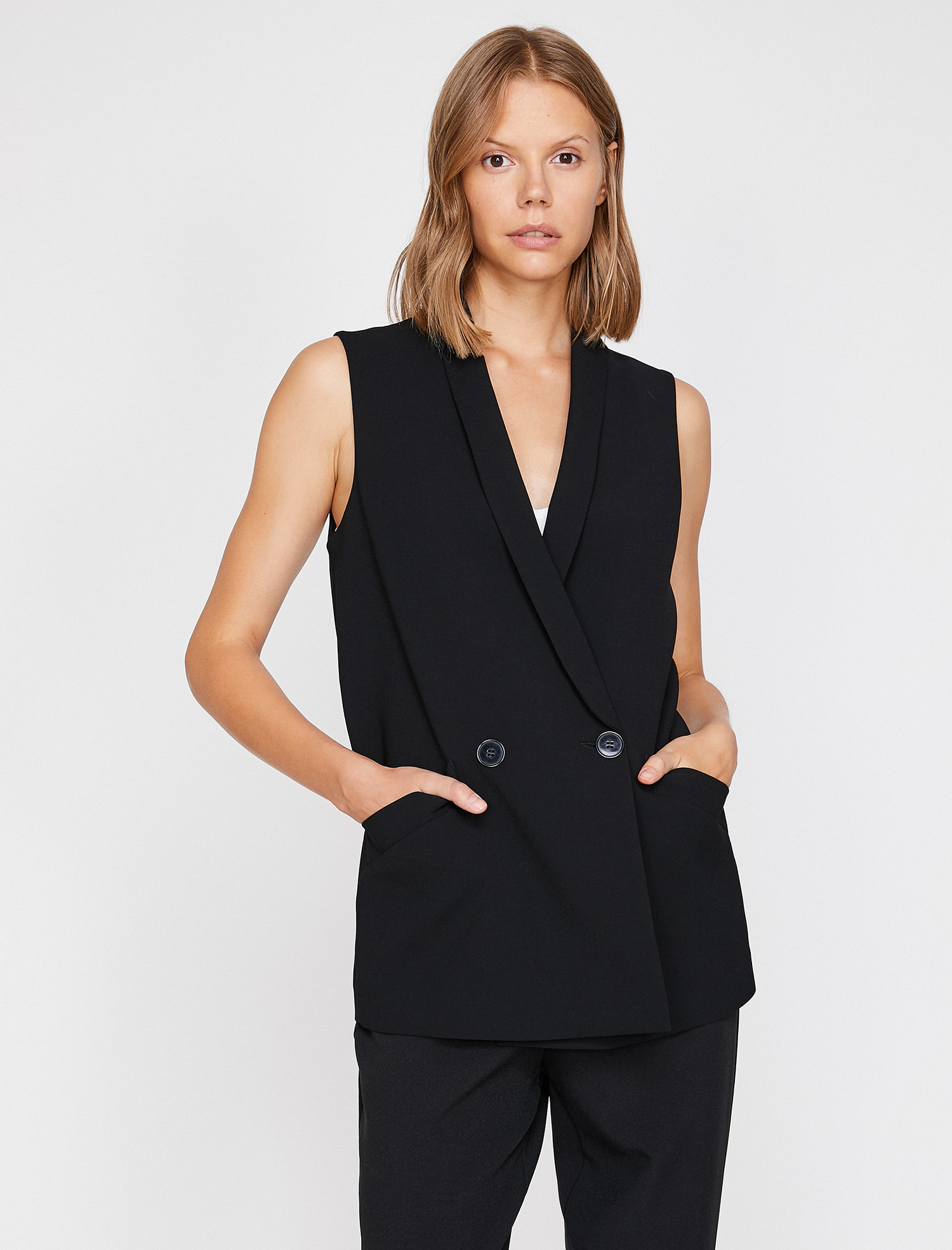 

Жилет Koton 0KAK32472UW-999 42 Black