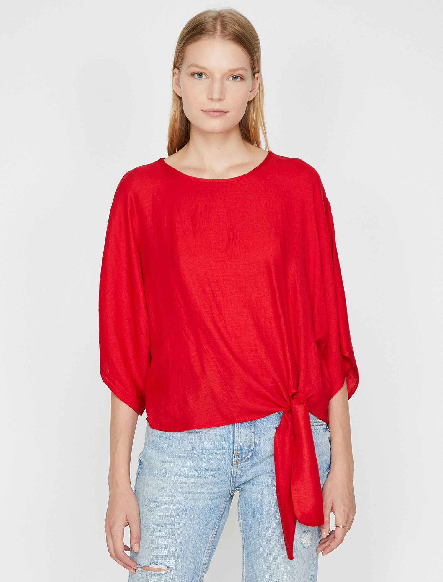 

Блузка Koton 0KAK68409OW-404 40 Red