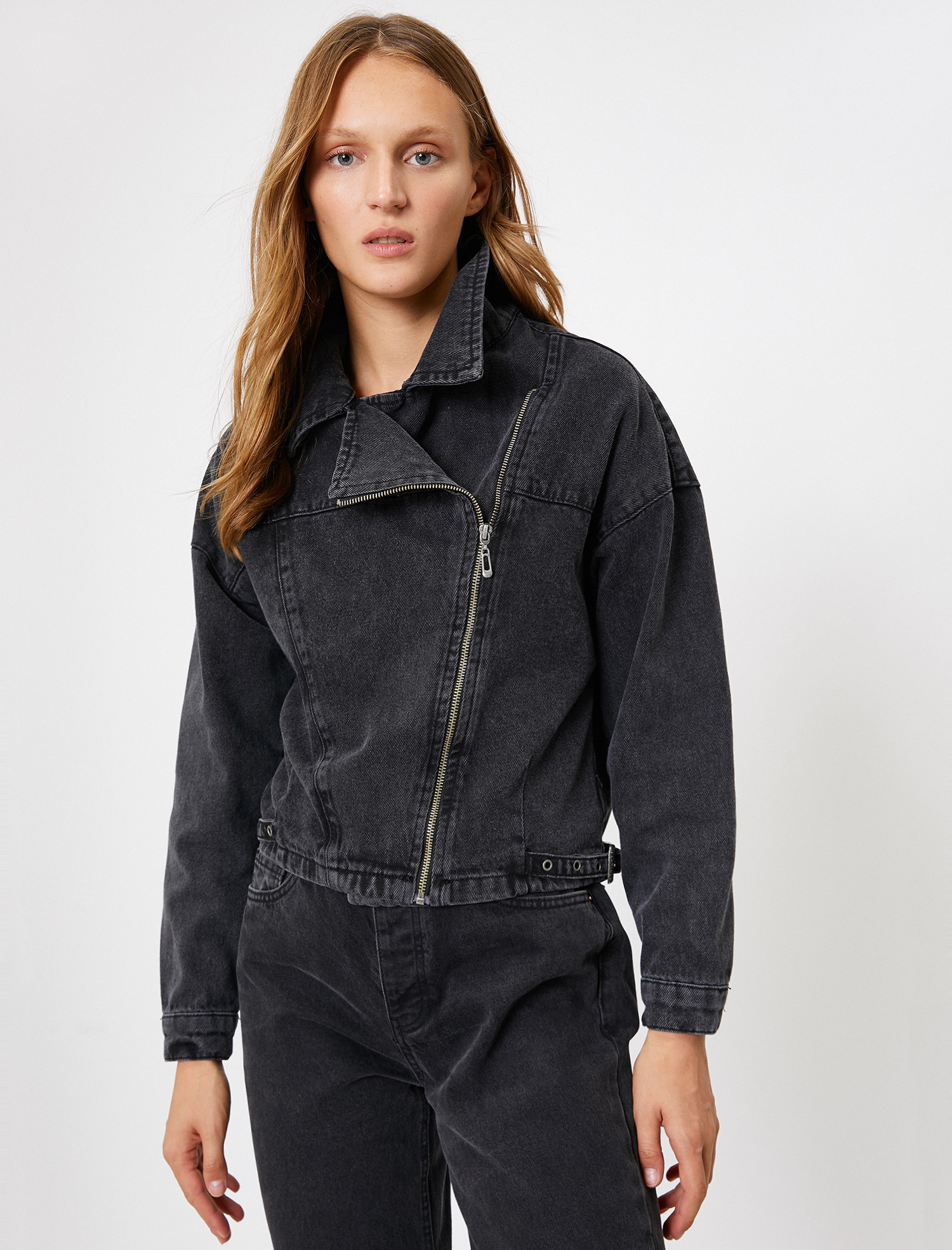 

Джинсовая куртка Koton 0KAK57093MD-ED3 36 Grey