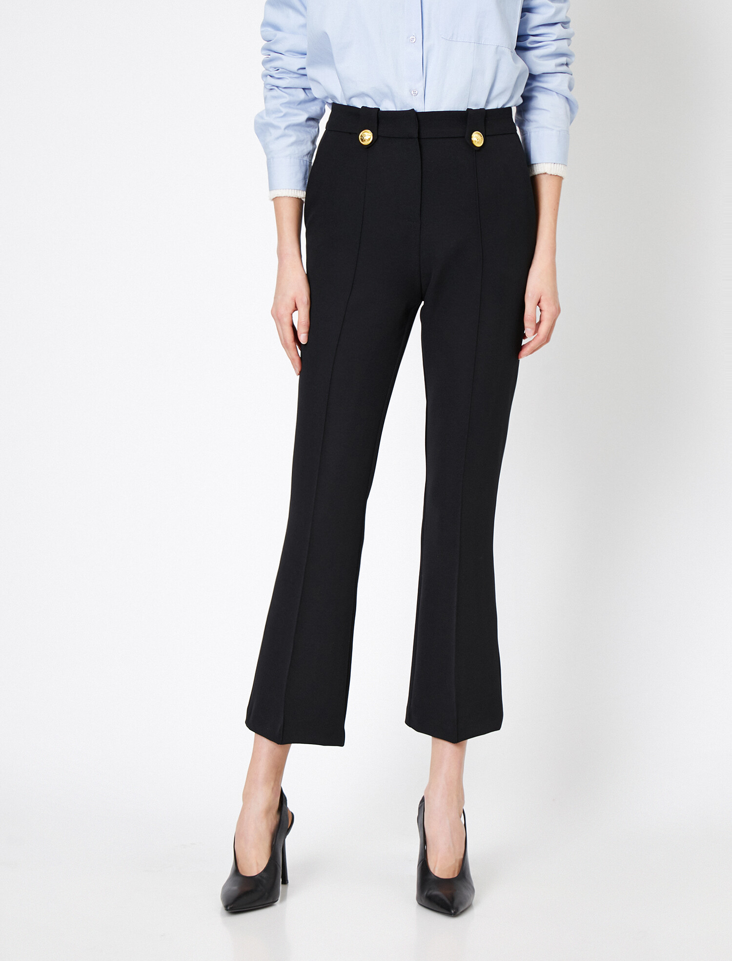 

Брюки Koton 0KAK48421CW-999  Black, Брюки Koton 0KAK48421CW-999 42 Black