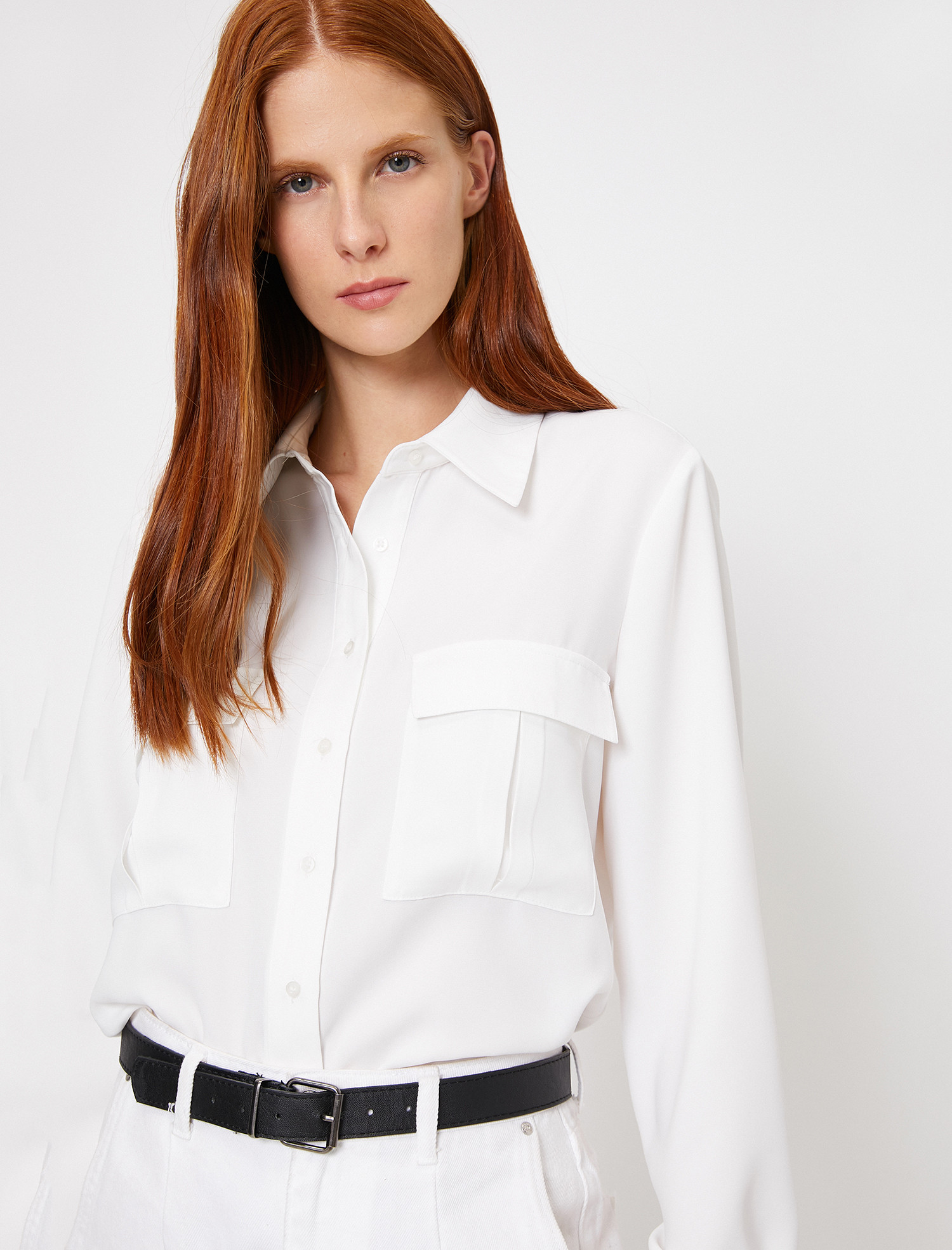 

Рубашка Koton 0KAK68082CW-001 36 Off White