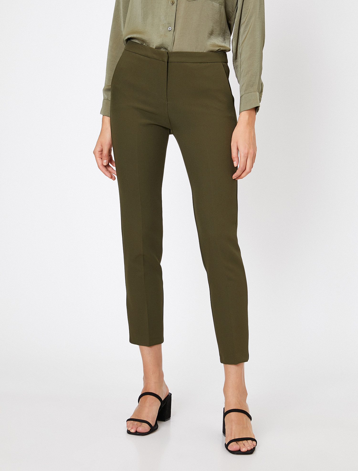 

Брюки Koton 0KAK42110UW-890  Khaki, Брюки Koton 0KAK42110UW-890 36 Khaki