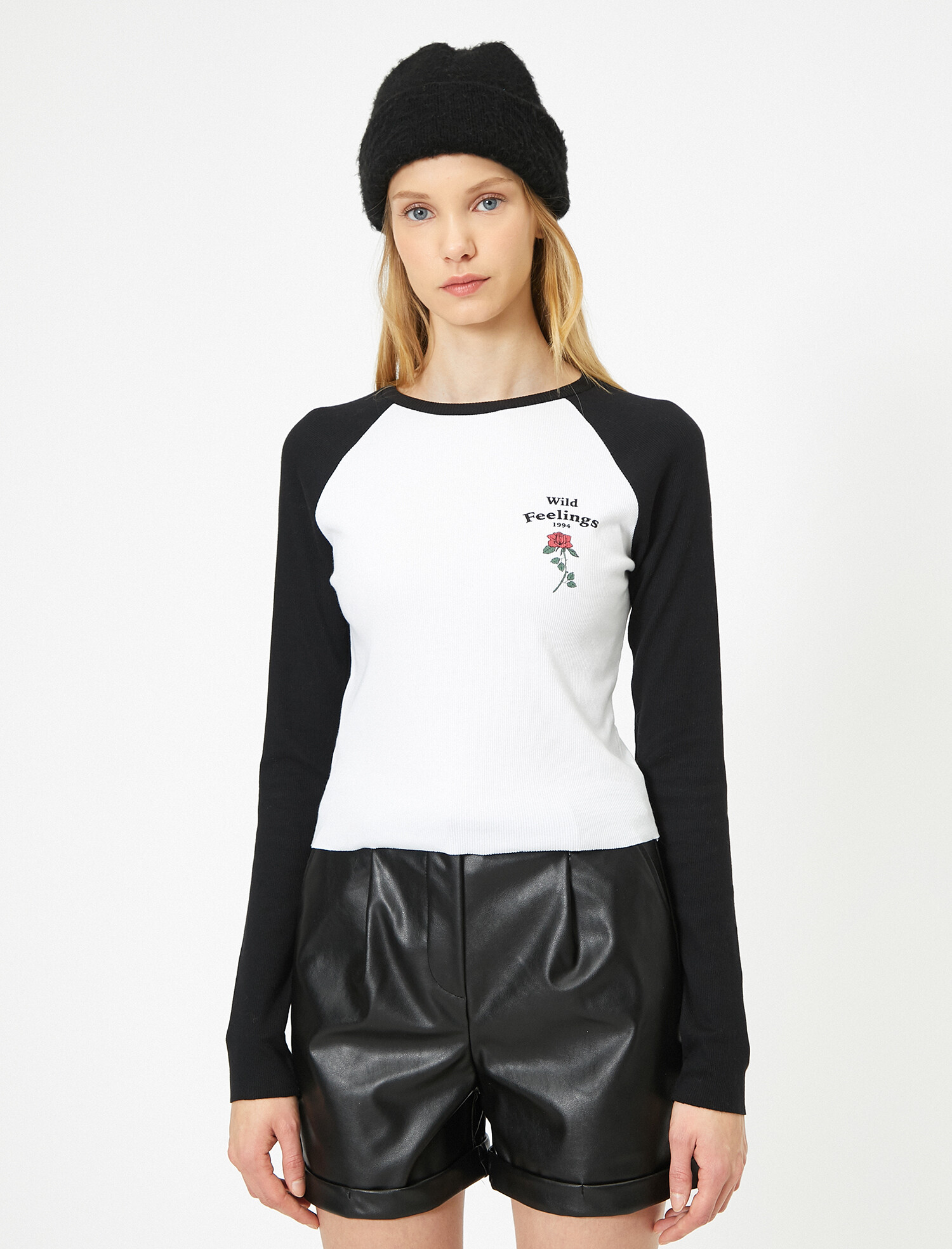 

Лонгслив Koton 0KAL18586IK-001 S Off White