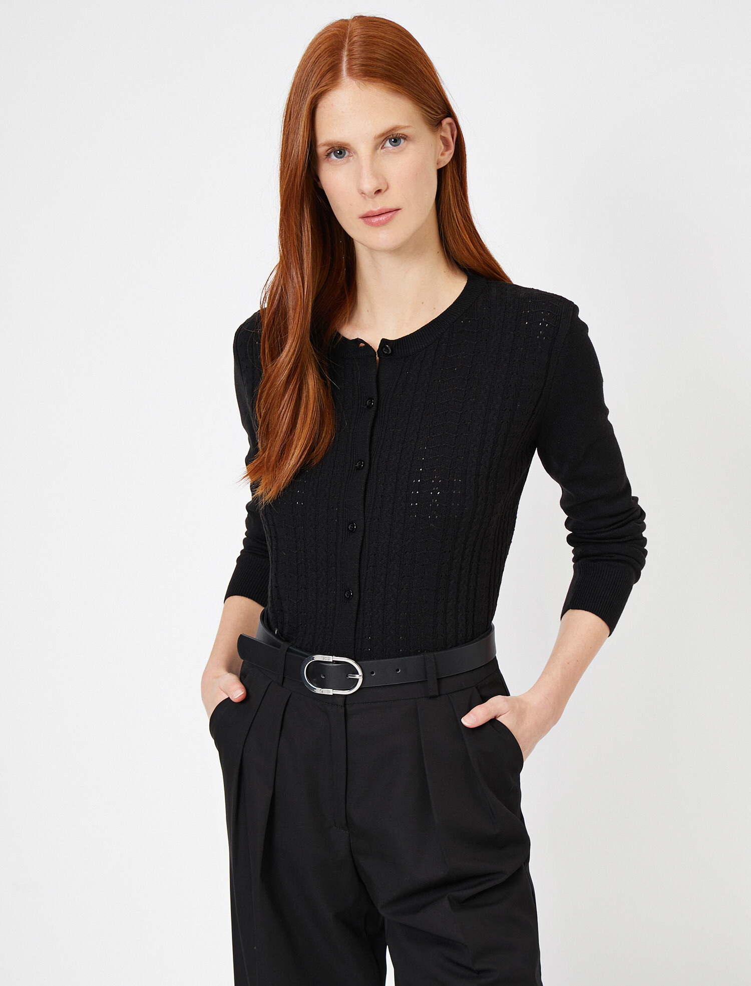 

Кардиган Koton 0KAK94864YT-999 L Black