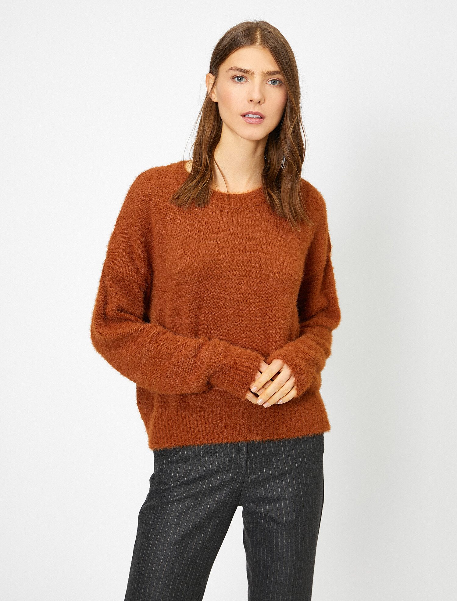 

Джемпер Koton 0KAK93220OT-996 L Terracotta